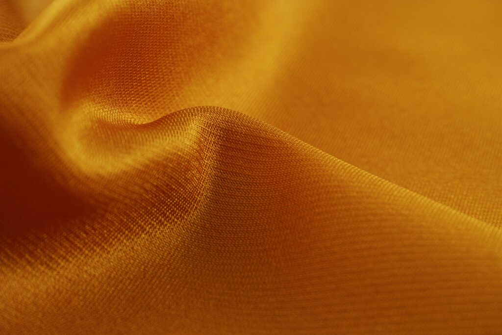 Orange Textile Close-up Photography